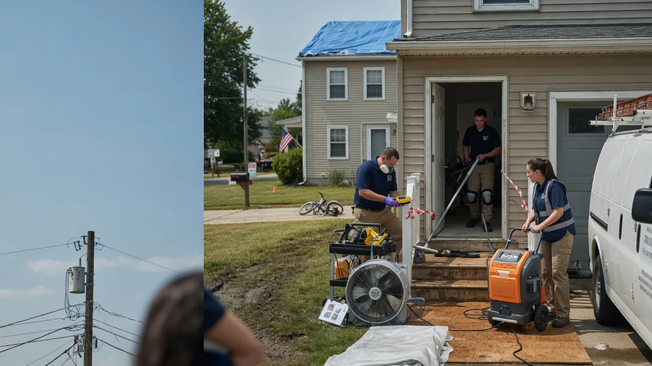 Water Damage Repair in Franklinton, NC near me
